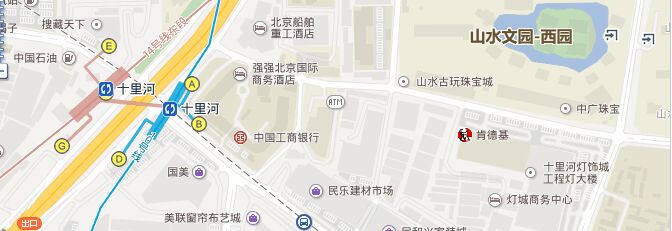 高和蓝峰大厦地图
